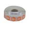 National Checking .75" Circle Trilingual Permanent Orange Saturday Label, PK2000 P7506R - alternate 2